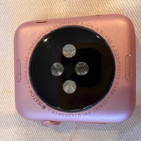 Apple ๐ PARTS ONLY ๐ i iWatch 1st Generation Model A1554 42MM Rose Gold - Picture 2 of 6